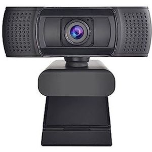 Webcams, Webcam 1080P, HDWebcamera met ingebouwde HD-microfoon 1920 x 1080p USB Plug-'n-play webcam, breedbeeldvideo(G601)