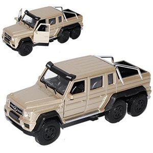 Welly Mercedes-Benz G-Klasse G63 AMG 6x6 Beige ca 1/43 1/36-1/46 Model Auto