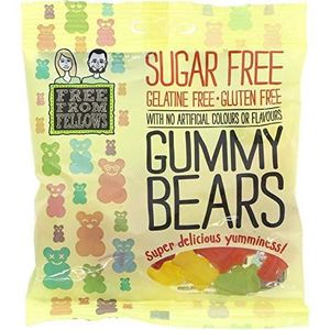 Gummy Bears - Suiker, Gelatine & Glutenvrije Gelei Snoepjes 100g (Pack van 3)