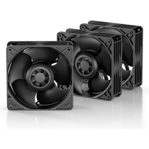 ARCTIC S12038-4K - 3 Pack Computer behuizing Ventilator 12 cm Zwart 3 stuk(s)