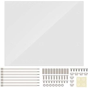 Ondersteuning voor ATX Computer Moederbord, Acryl Frame voor ATX Moederbord, Open Frame Clear Acryl Overlock Computer Case DIY Base