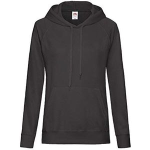 Fruit of the Loom - Lady-Fit Classic Hoodie - Zwart