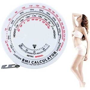 Body Measuring Tape, beauty lichaamsvettester, massa-index, ronde vetmeting, meting fitness meting body intrekbare tape