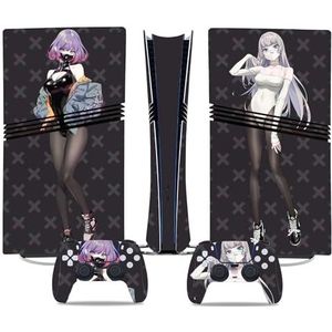 Voor PS5 PRO Skin Digital Edition Console En Controller Vinyl Cover Skins Wraps Krasbestendig, Compatibel Met Voor PS5 Digital Edition Pro 04822 Geen Schuimvorming Bubbelvrij