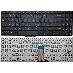 SSIMOO New Toetsenbord Non-backlit Compatibel for ASUS S530 S530U S530F S15 S530UA S530UN S5300 S5300F S5300FN S5300U S5300UN X530 X530M kindly (Color : Noir)