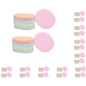 10 set 10 Stuks Kleur Willekeurige Gezicht Wasschijven Draagbare Vrouwen Mannen Make-up Cosmetische Pad Diverse Kit Schoonmaak Tool Beauty Supplies