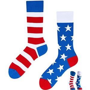 TODO Colours Grappige sokken met motief - meerkleurig, bont, gek, voor levensvreugde, 39-42 EU