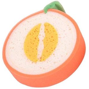 Cartoon Fruit Kinderen Bad Schoonmaak Spons Afwassen Spons Meloen, 14,5 cm