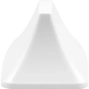Auto koolstofvezel antenne dak AM/FM signaal Aerila universele antennes auto radio antennes haaienvin(White)