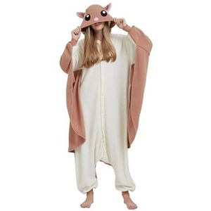 EUFANCE Onesies pyjama's, cosplay kostuums hoodie nachtkleding nachtkleding, cartoon fancy slaap jumpsuits voor Kerstmis, verjaardagscadeau, Dierlijke stijl-11, M