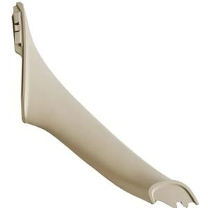 Deurgrepen binne Voor BMW Voor 5-serie F10 F11 Beige Zwart Auto links rechts Binnendeurgreep Binnendeurpaneel Trim Cover Deurgreep(Beige-White-Right)