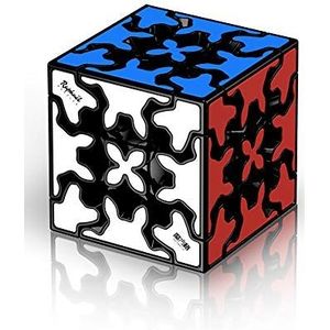 Yealvin 3 x 3 Gear Cube 3 x 3 x 3 toverkubus tandwiel magische kubus creatieve kubus 3D puzzel dobbelsteen speelgoed