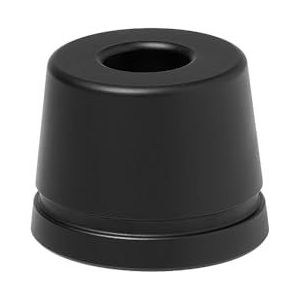 Rockwell standaard voor veiligheidsscheerapparaat van roestvrij staal, zwart