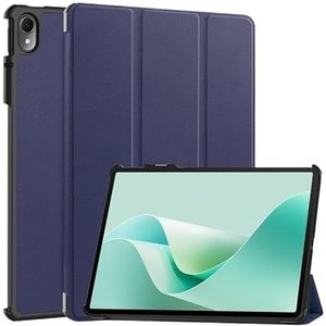 Magnetische Smart Tablet Cover Geschikt for Huawei MatePad 11.5 S 2024 TGR-W09 W10 Tablet Cover(Dark Blue)