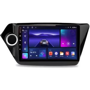 Android 14 Autoradio 9 inch touchscreen voor KIA RIO 3 2010-2016 Autoradio Navigatie met Carplay met GPS navigatie Bluetooth FM USB Steering Wheel Control(B7 1G+32G)