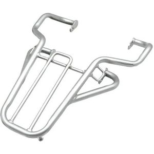 Motorfiets Bagagedrager Voor Y&amaha XT 250 XT250 Voor Serow 1985-2005 Motorfiets Bagagerekbeugel Bagagerek Voor Achterzadeltassen Motorfiets Bagagedrager(Zilver)