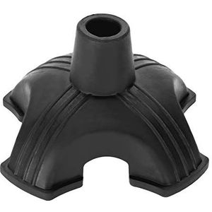 Nancunhuo Walking Stick Tip, 19mm Vier Basis Ondersteuning, Antislip Rubber, Zelfstaand, Anti-Skid