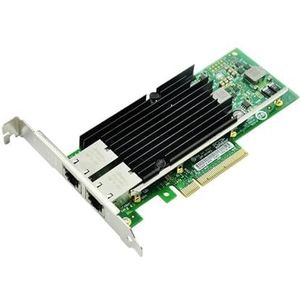PCIe2.0 x8 X540-T2 In-tel X540AT2 Chipset 10Gb Dubbele poort RJ45 Koper