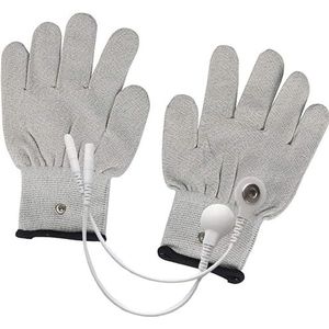 CareforYou Geleidende handschoenen Elektrode EMS Handschoenen met Snap Elektrodes Pads Massage Handschoen