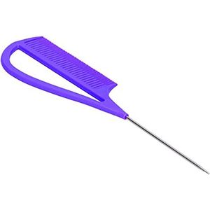 Pijlstaartkam, 24,2x5,5cm Stylingkammen Antistatisch Comfortabel voor thuis Kapsalon Kapper(Paars)