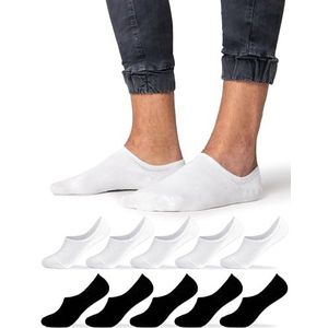 Occulto - Strolch - Onzichtbare Sokken - Zwart - Pak van 10