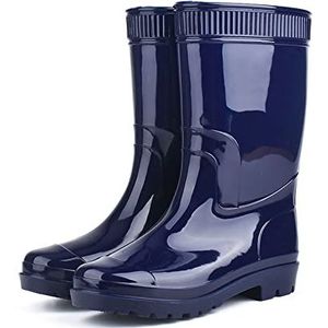 Mucklaarzen voor heren, Mid-Tube regenschoenen, korte regenschoenen, heren regenlaarzen, waterdichte keuken, antislip rubberen schoenen, lage rubberen laarzen, werkschoenen(10.5)