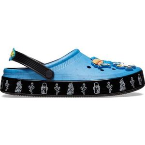 Crocs Spongebob Off Court klomp, Zwart, 10 UK Men/ 11 UK Women