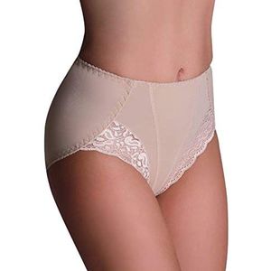 ELDAR Dames Figuurvormende Corsetslip Met Buik-Weg-Effect Sterk Vormende Panty in Verschillende Kleuren en Maten (L, Beige)