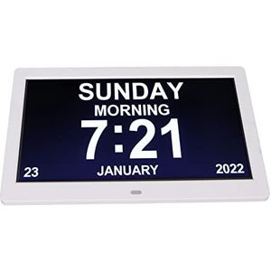 Elektronische Videolijst, Eenvoudige Installatie 1024x600 Digitale Fotolijst 100-240V voor Thuis (EU-stekker)