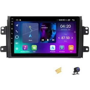 ZARAPLUS Android 13 Autoradio Multimediaspeler Met Navigatie Compatibel Met Suzuki SX4 2006~2014 9 Inch Touchscreen Autoradio Voor 4G/WIFI/FM/SWC/DSP/Android Auto/Carplay,NF2