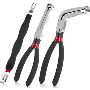 3 stuks/paar elektrische connector ontkoppel scheider brandstofleiding ontkoppel verwijdergereedschap bougie demontage Hydraulisch gereedschap(B)