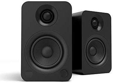 Kanto - YU - Bluetooth Draadloze Boekenplankluidsprekers - Zwart - 140 Watt