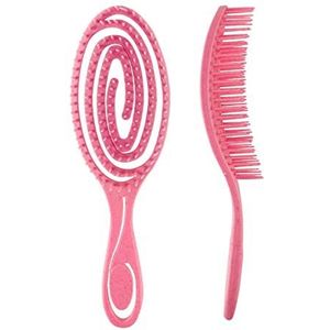 DieffematicSZ kam Female hollow hair comb scalp massage brush wet curly hair hair removal comb hair removal brush hair salon tool