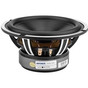 ZBBLADM 1Pcs 6.5 Inch 4 Ohm 50 W Woofer Speaker 6.5 inch Audio HiFi Home Theater KTV Muziek Speaker Aluminium Keramische Bass Luidspreker