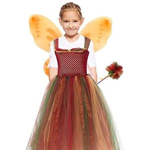 Elfenfee kostuum voor kinderen, Feeënvleugeljurk voor meisjes, 4st Fairy Prinses Jurk Voor Meisjes Met Vleugels Fairy Stick Ear Set Verjaardagsfeestje Founcy