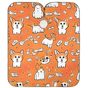 Kapper Cape Corgi Salon Cape Premium Kapsel Cape Unisex Kappers Cape Voor Herbruikbare Kappers Thuis 140x168cm