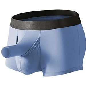 Mannen Boxers Ondergoed Sexy Lange Penis Pouch Boxershorts Onderbroek Mannelijke Olifant Ardennen Slipje