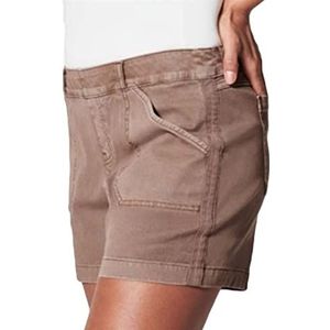 Stretch Twill Shorts Vrouwen Zomer Casual Athletic Shorts met zakken Fashion Hiking Shorts (Color : A, Size : M)