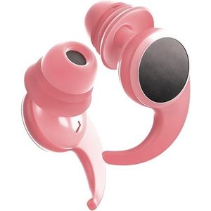 Ocean Buds Zwemmen oordopjes waterdichte siliconen - comfortabele herbruikbare oordopjes om te zwemmen (koraal)