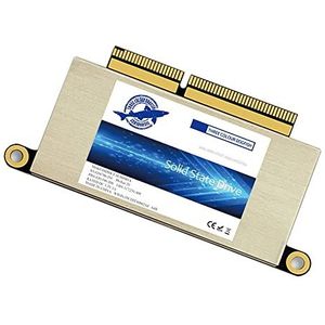 Dogfish 256GB SSD voor MacBook PCIe Gen3x4 M.2 NVMe, Interne Solid State Drive Upgrade voor MacBook Pro A1708 (2016-2017)