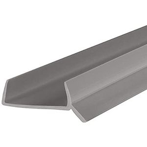 STEIGNER - Afdichting voor Keukenplint - Grijs - 150 cm - 18mm / 19mm