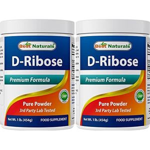 Best Naturals D-Ribose Poeder 0,5 kg (0,5 kg (Pack van 2))