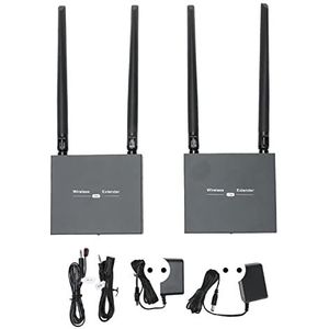WiFi-extender, Duurzame HD-multimedia-interface-extenderkit 1920x1080P 100‑240V IR-afstandsbediening Stabiel Signaal 200m voor Projector voor Lesgeven voor Vergaderingen