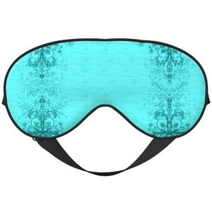 Teal Blauw Slaap Eye Mas Bijgewerkt Ontwerp Licht Blokkerende Night Eye Blinder Mannen Vrouwen Shift Werk Reizen