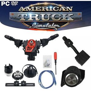 Obokidly Upgrade Type DIY Racing Simulator Steering Wheel Turn Signal Wiper Lever Switch For Logitech G27 G29 G920 G923 Logitech Thrustmaster T300 (Upgrade Type-For G27/G29, Black)