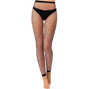 Fohevers - Visnet Kousen - Glitter - Medium Net - Voetloos