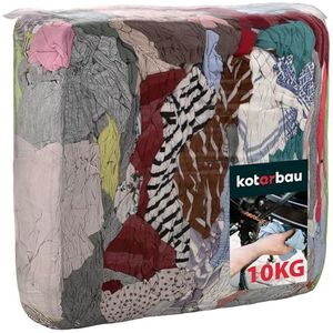 KOTARBAU Poetsdoeken werkplaats 10 kg flanel katoen auto poetsdoeken industriële poetsdoeken vaatdoeken keukendoeken haarddoeken auto onderhoudsset