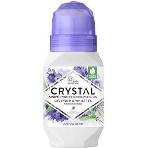 Crystal Mineral Deodorant Roll-On Lavender & White Tea 2.25 fl.oz