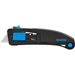 MARTOR Secupro Maxisafe, professioneel snijmes, licht, kunststof, rechts- en linkshandigen, logistiek, GS-getest