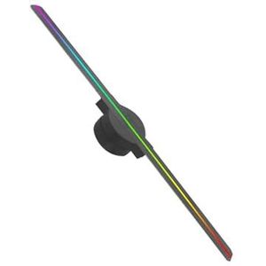 3D-holografische ventilator 3D Holografische Zwevende Projectie LED Ventilator Reclamemachine Luchtfoto Reclamemachine 42cm Blote Oog Weergave voor borden van bedrijfswinkels, bars